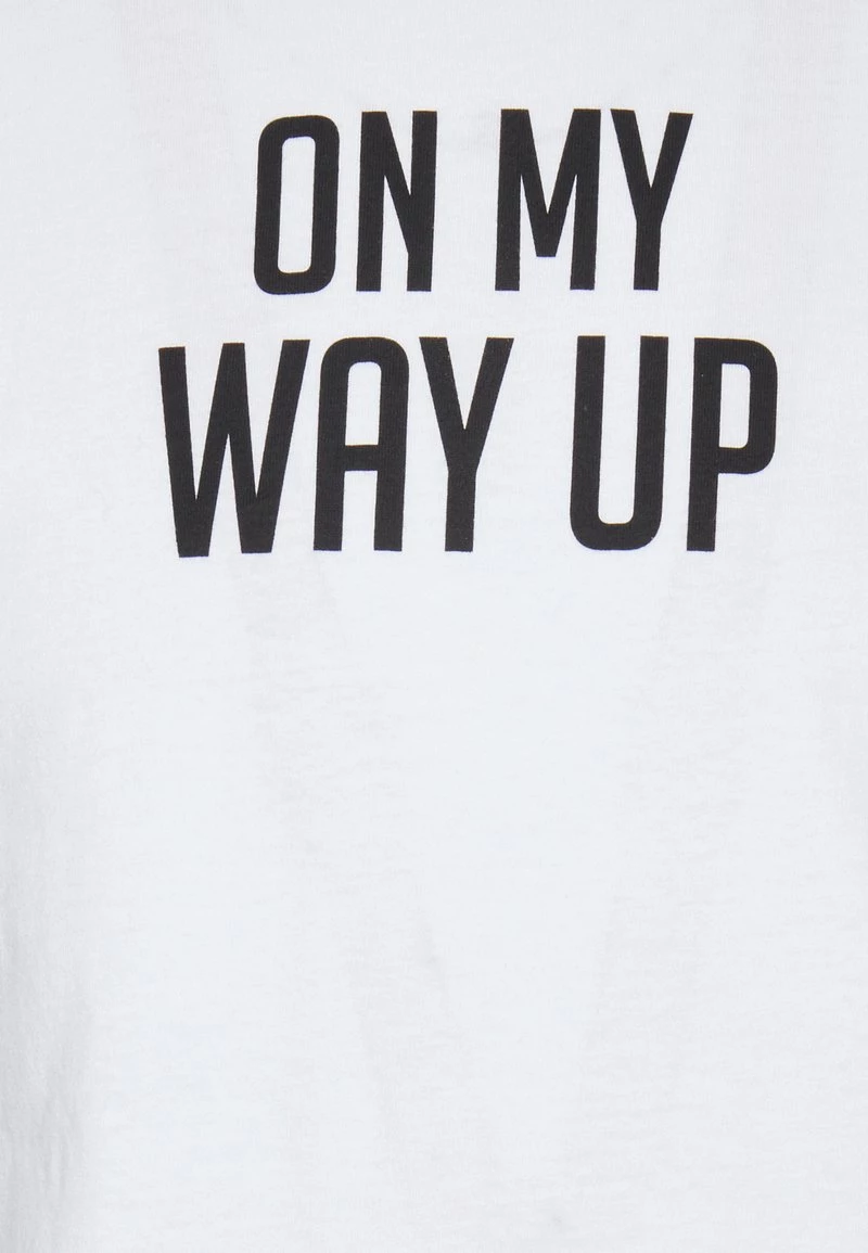 Para estrenar 🎁 Brave Soul WAY - Camiseta Estampada - White/black, Hombre 🎉 - Imagen 3