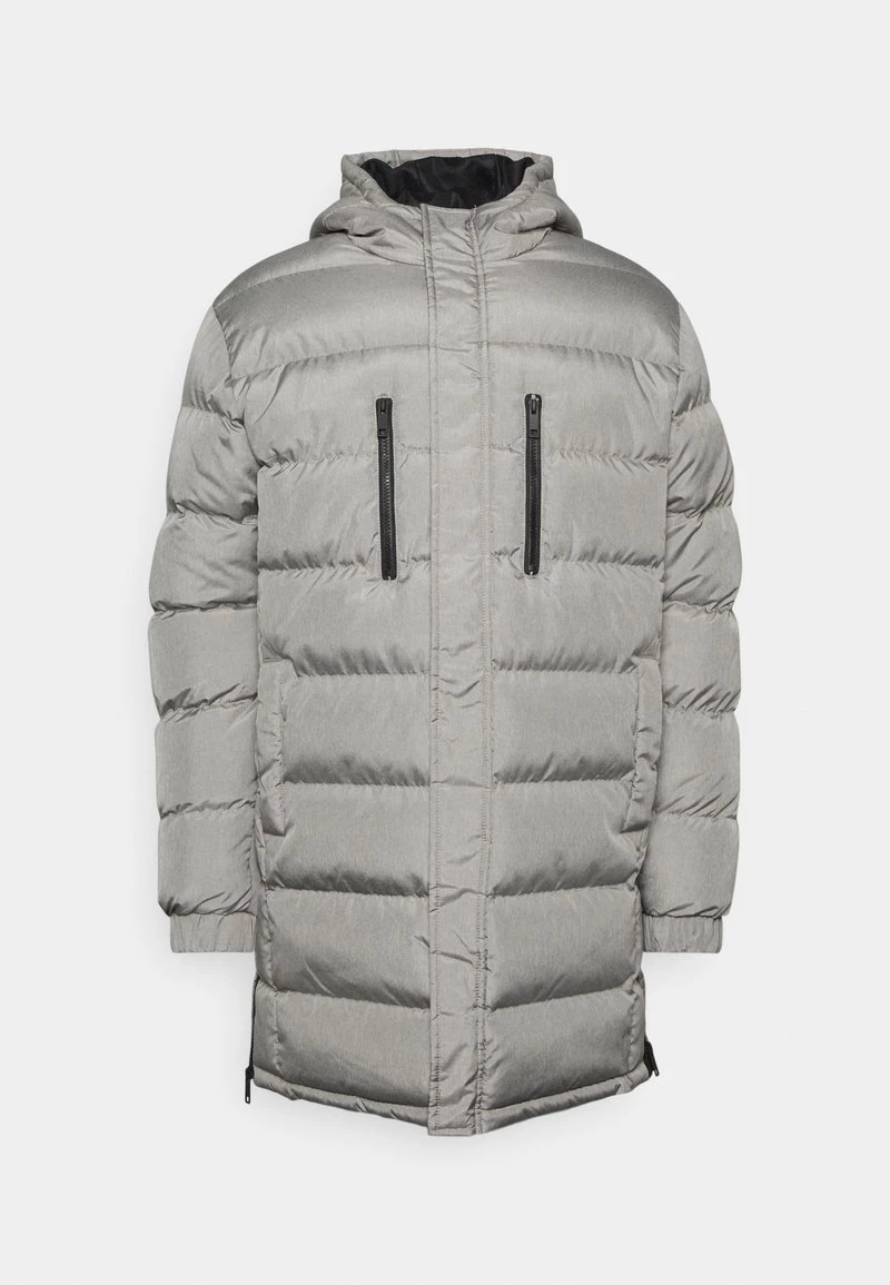 Mejor trato 🎁 Brave Soul HASLINGDON - Abrigo De Invierno - Ice Grey, Hombre ❤️