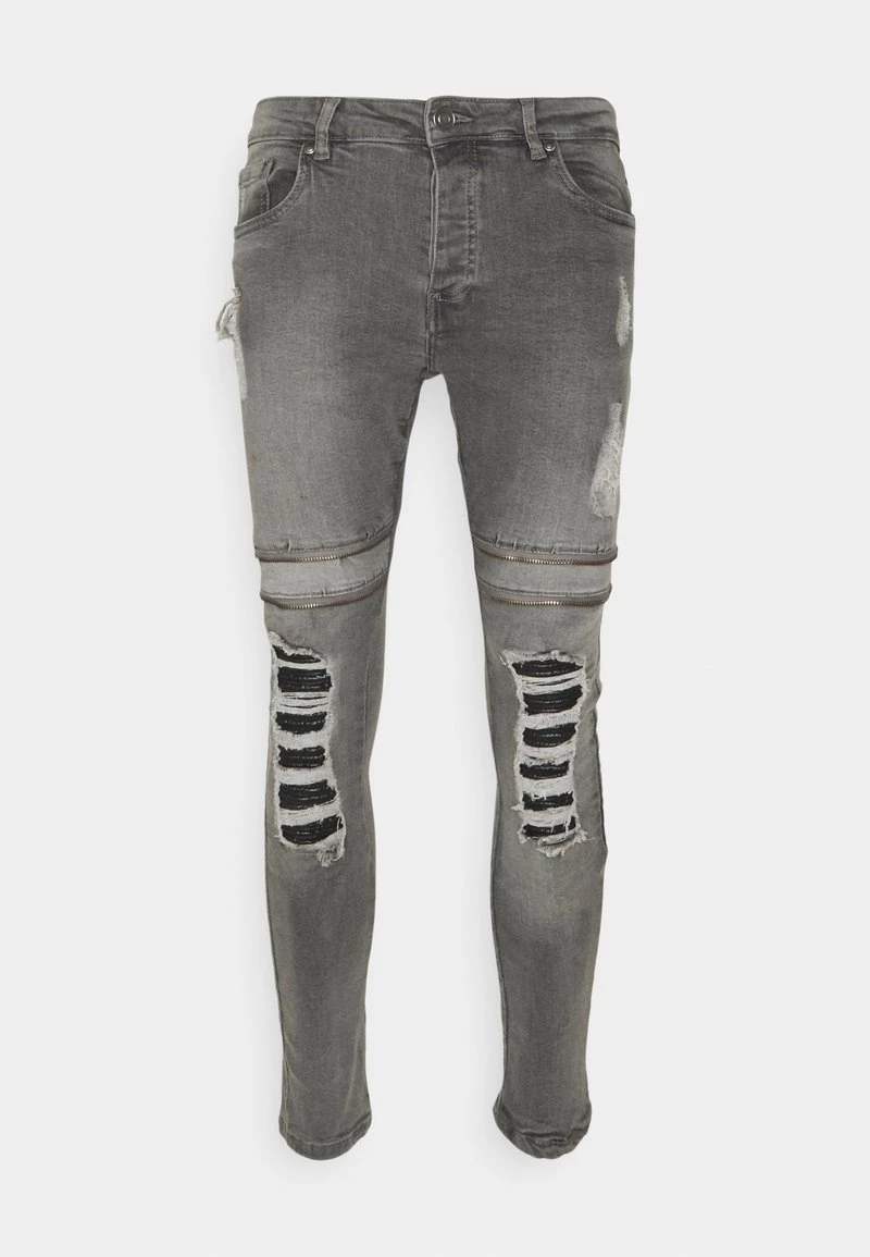 Mejor trato 🎉 Brave Soul BELIZE - Vaqueros Pitillo - Grey, Hombre 😍 - Imagen 5