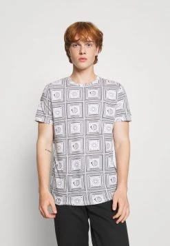 Toma de corriente ⌛ Brave Soul CERAMIC - Camiseta Estampada - Optic White/jet Black, Hombre ❤️