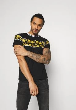 Gran venta ✨ Brave Soul Camiseta Estampada - Black/multi, Hombre ❤️