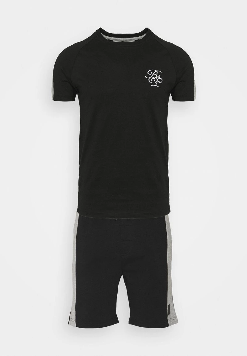 Para estrenar 👍 Brave Soul ALEX - Camiseta Estampada - Jet Black/light Grey Marl, Hombre ⌛ - Imagen 5