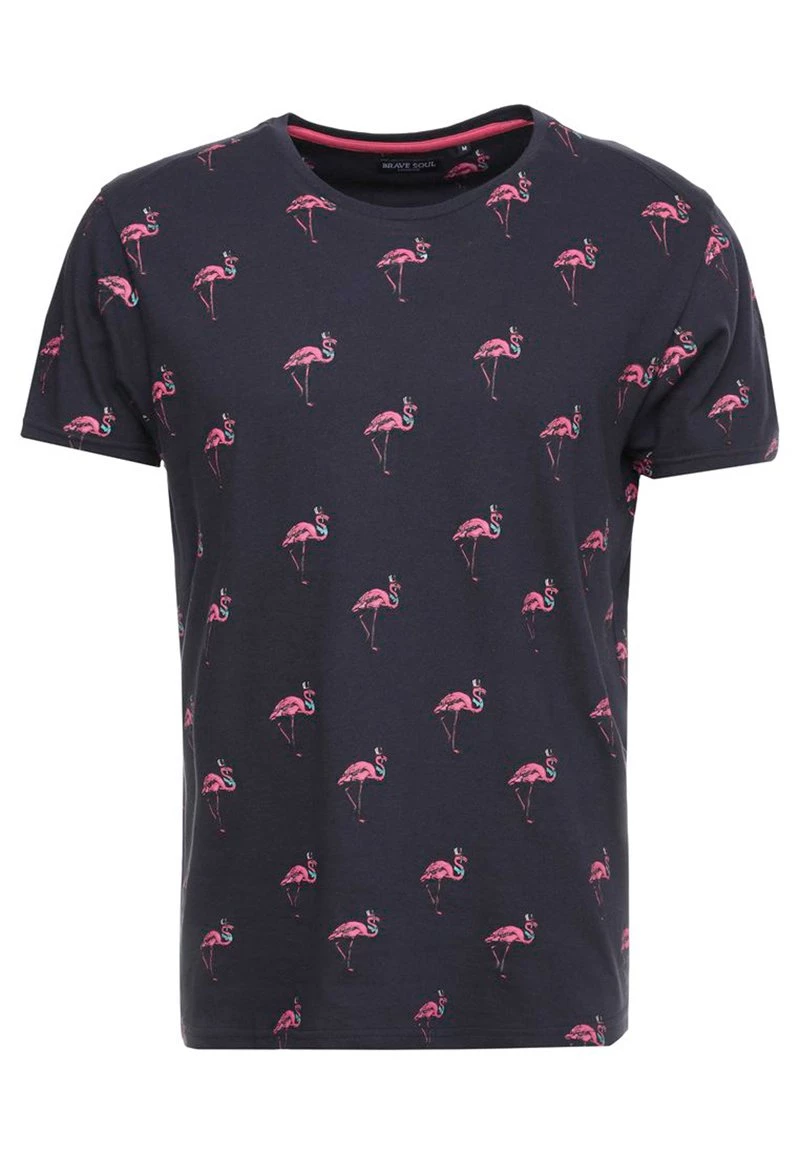 Las mejores reseñas de ⭐ Brave Soul REGGIE - Camiseta Estampada - Navy, Hombre 😉 - Imagen 4