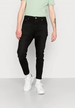 Presupuesto ✔️ Brave Soul MADISONCROPC - Vaqueros Tapered - Charcoal Wash, Hombre 👍