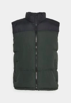 Descuento 🛒 Brave Soul Chaleco - Khaki, Hombre ⭐