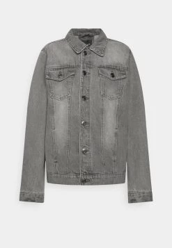 Toma de corriente ✨ Brave Soul FIELDINGGREY - Chaqueta Vaquera - Grey Denim, Hombre 😍