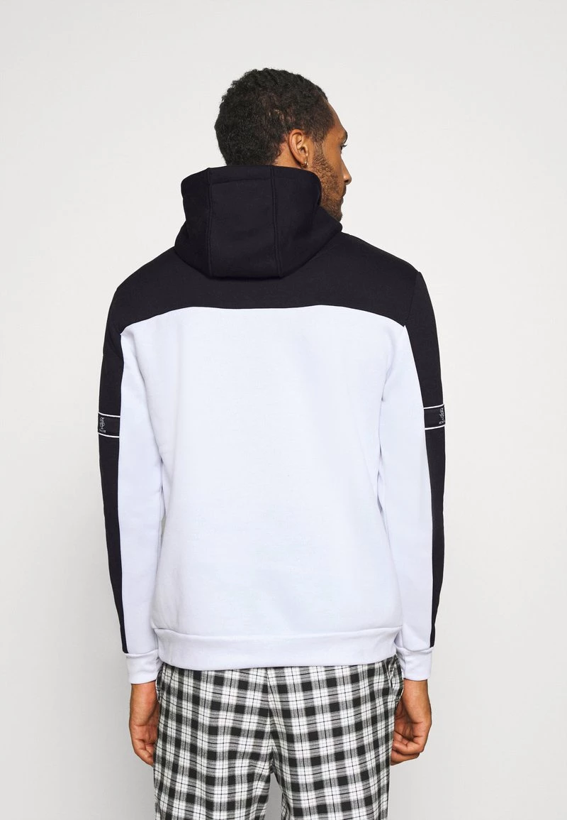 Venta express ❤️ Brave Soul FULHAM - Jersey Con Capucha - Jet Black / Optic White, Hombre ⌛ - Imagen 3