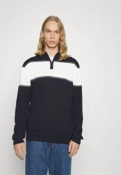 Venta express 🛒 Brave Soul KREIGER - Jersey De Punto - Midnight Navy/charcoal/black/white, Hombre 🤩