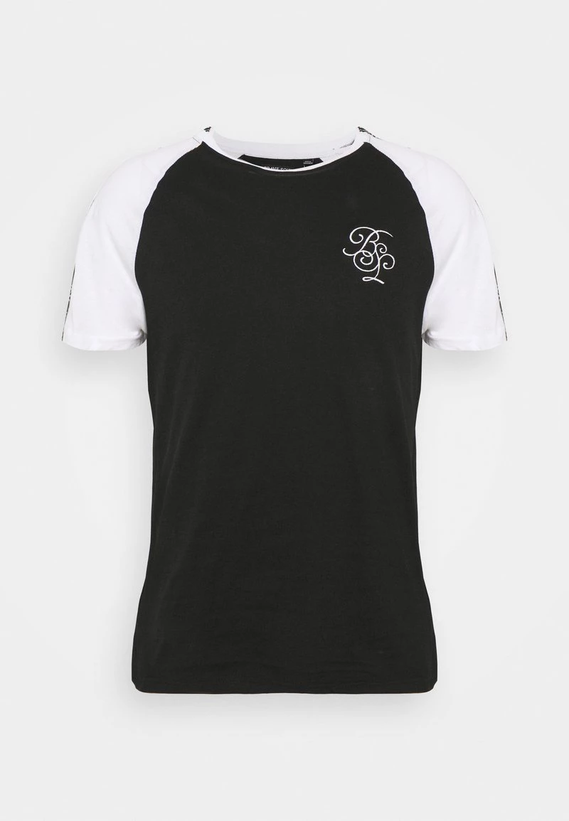 ofertas ⭐ Brave Soul PHINX - Camiseta Estampada - Jet Black, Hombre 😍 - Imagen 5