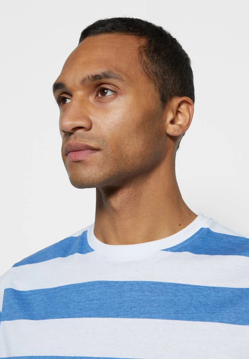 Gran venta ❤️ Brave Soul ROWLEY - Camiseta Estampada - Sapphire/optic White/sapphire & Optic White, Hombre ⌛ - Imagen 7