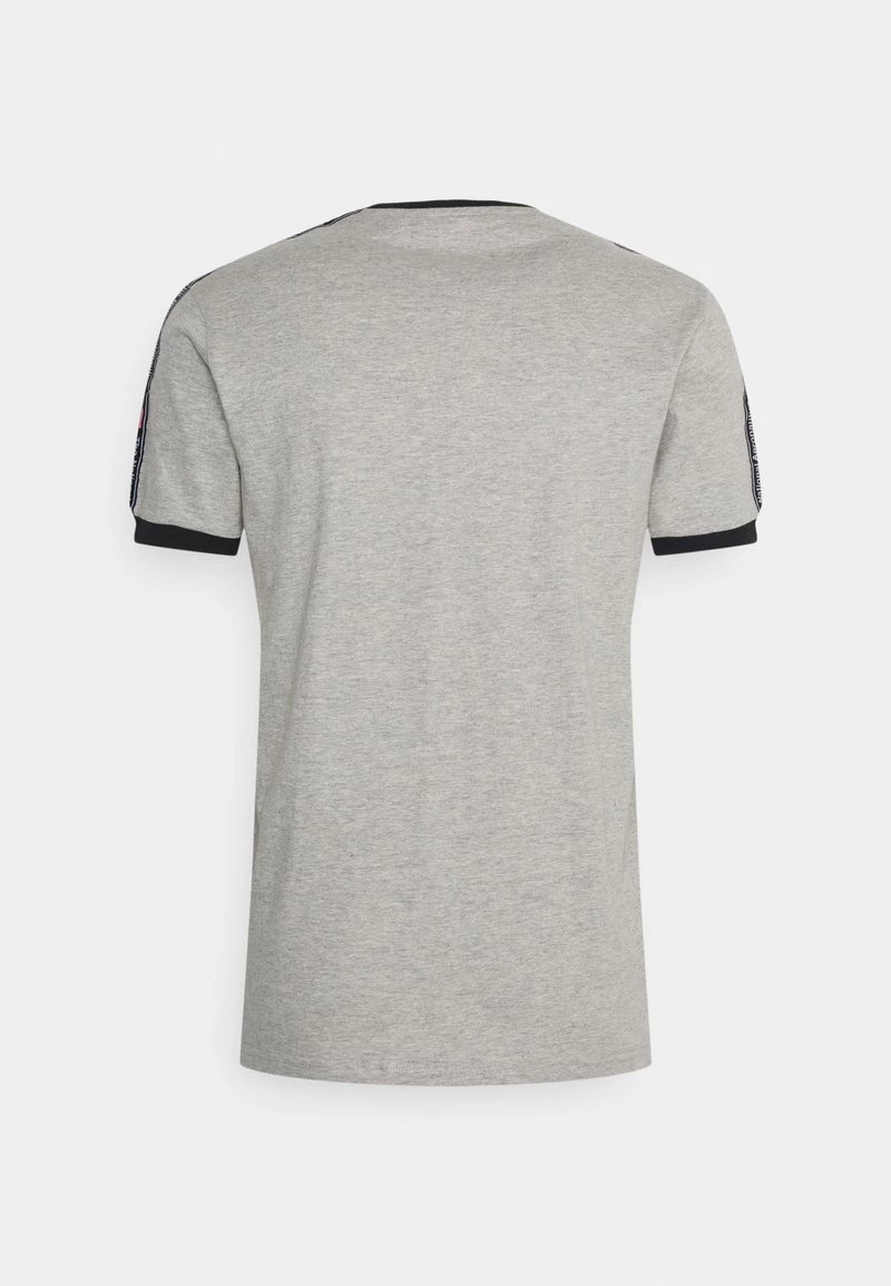 Para estrenar 👍 Brave Soul GLENN - Camiseta Estampada - Light Grey Marl, Hombre ✨ - Imagen 2