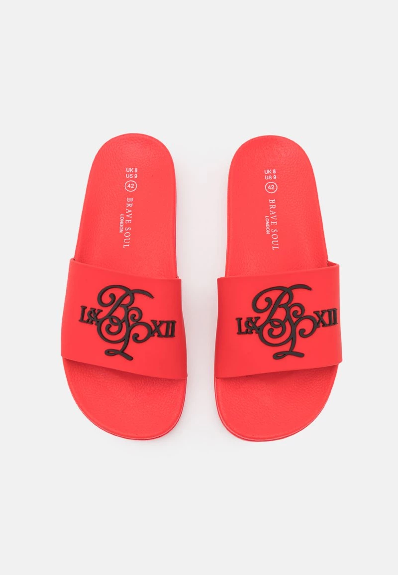 Comprar 🔔 Brave Soul POPRED - Chanclas De Baño - Red, Hombre 🤩 - Imagen 4
