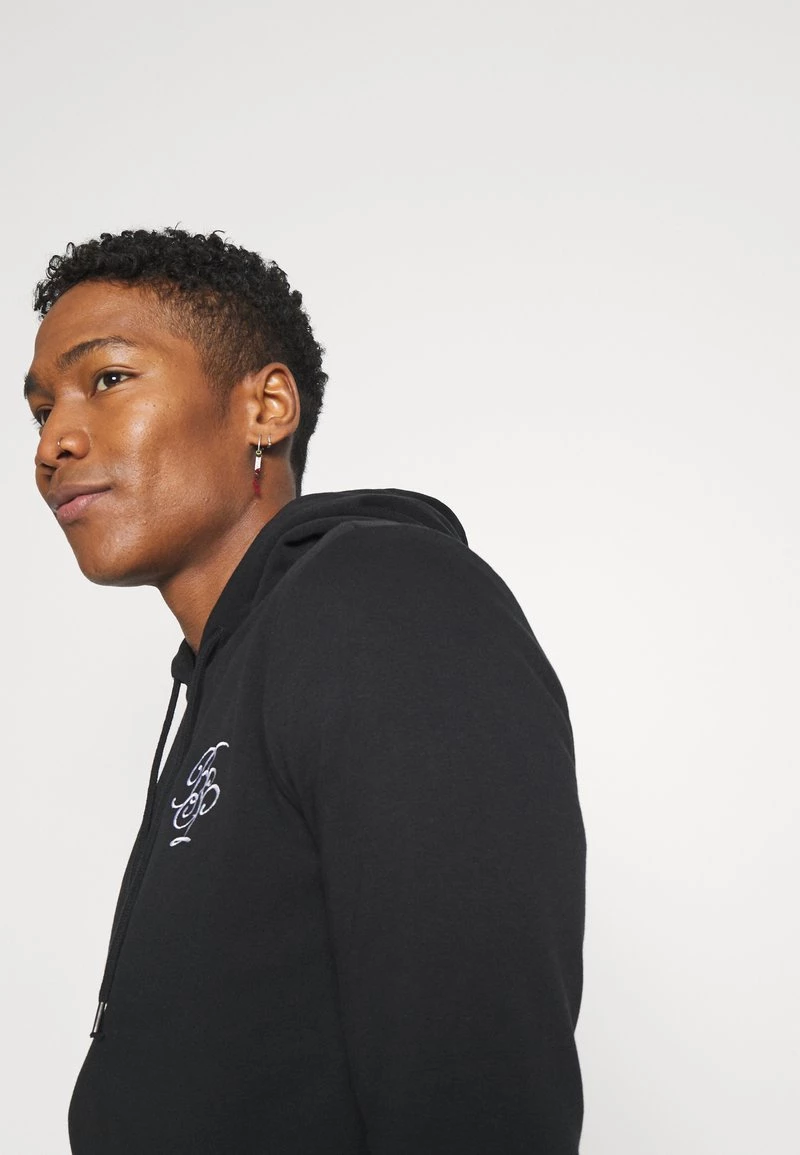 Cupón 😍 Brave Soul MERLIN - Sudadera - Black/optic White, Hombre 🤩 - Imagen 4