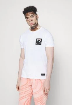 Mejor precio 🌟 Brave Soul Camiseta Estampada - Optic White/multicolour, Hombre 🥰