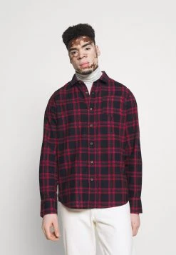 Nuevo 🎉 Brave Soul DUFFEY - Camisa - Navy/red/blue, Hombre 👏