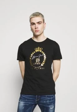 10 mejores 😉 Brave Soul Camiseta Estampada - Jet Black/gold, Hombre 🔔