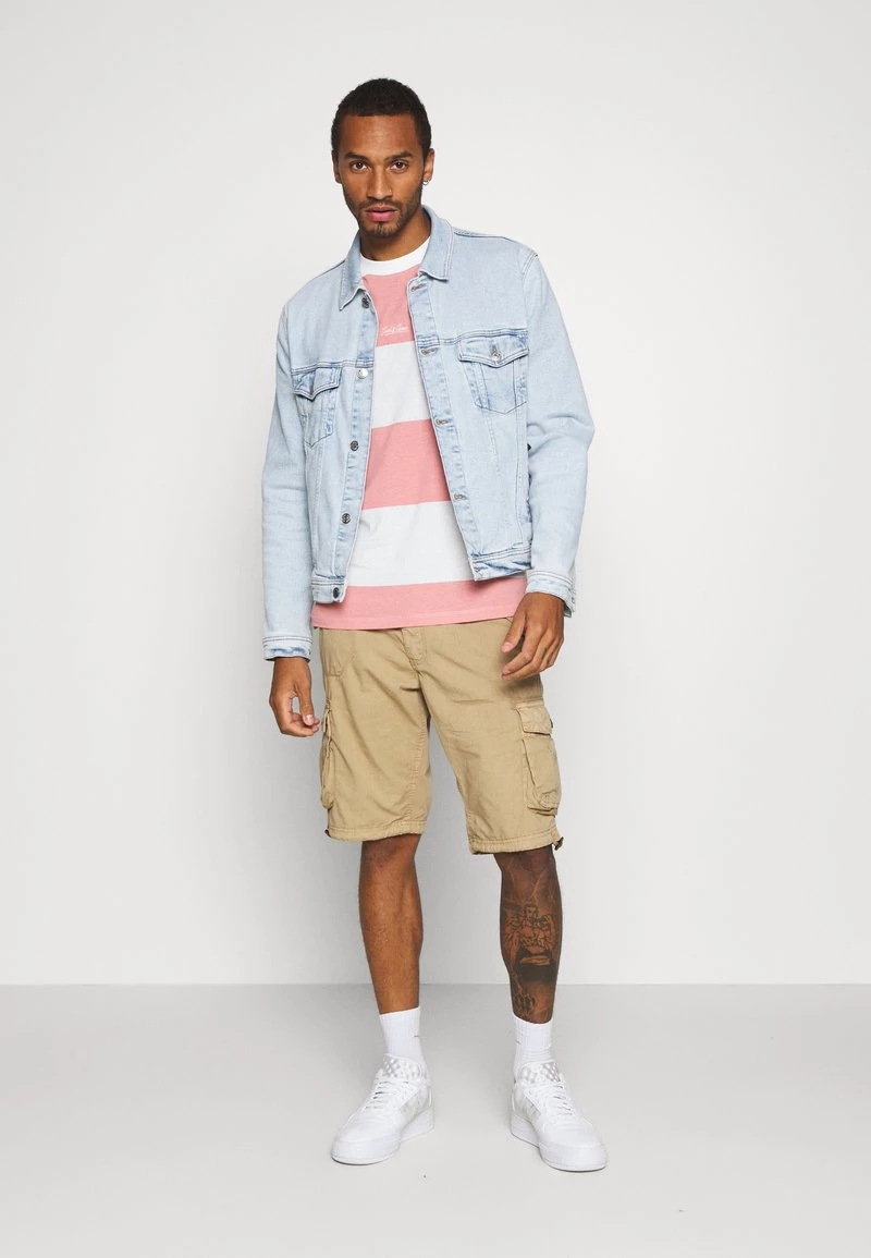 Venta al por mayor ⭐ Brave Soul Pantalones Cargo - Stone, Hombre 🧨 - Imagen 2