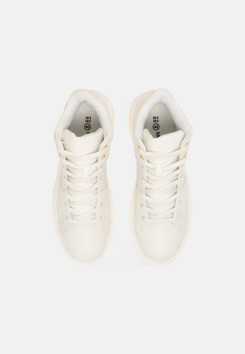 10 mejores ⌛ Brave Soul WRIGHTMID - Zapatillas Altas - White, Hombre ✔️ - Imagen 4