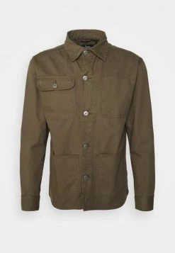 Mejor trato 💯 Brave Soul Chaqueta Vaquera - Khaki, Hombre 🧨