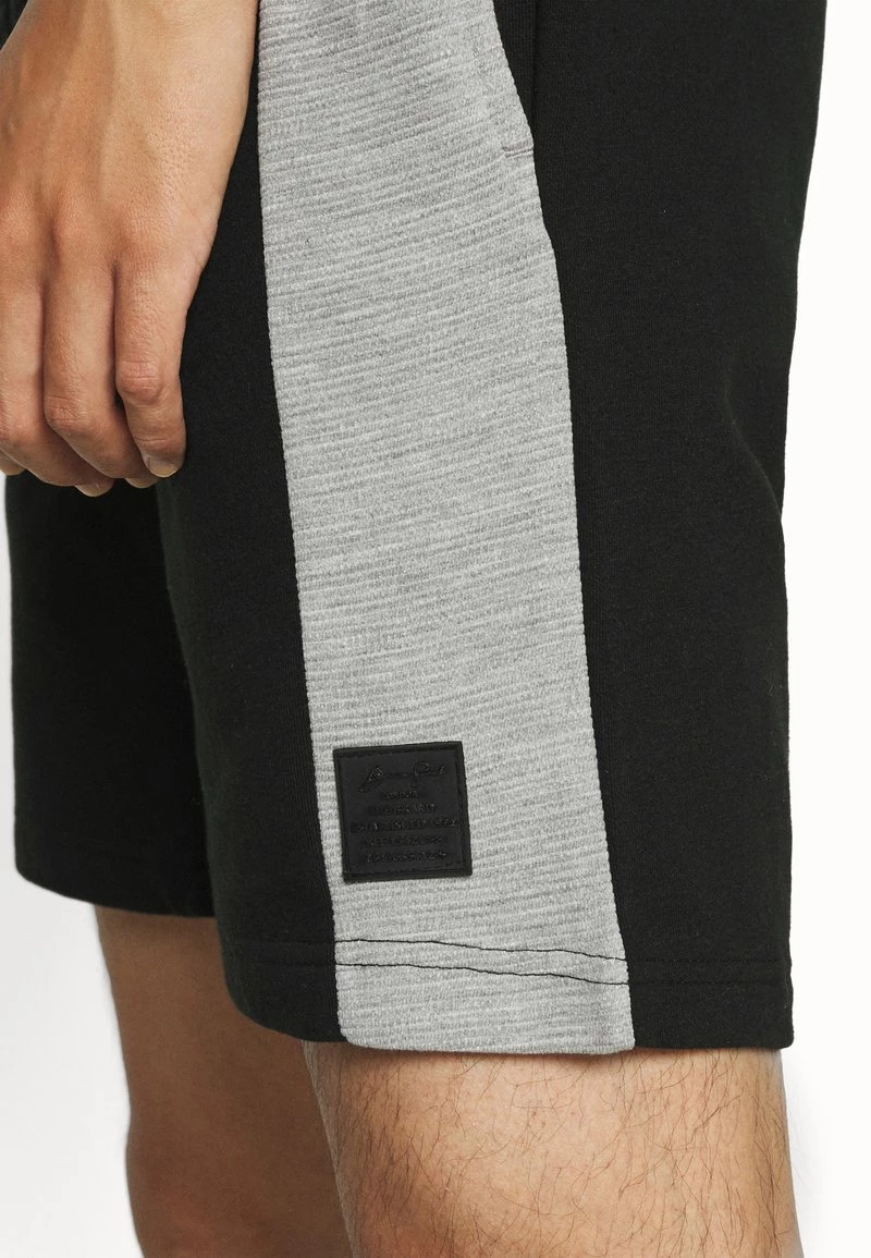 Para estrenar 👍 Brave Soul ALEX - Camiseta Estampada - Jet Black/light Grey Marl, Hombre ⌛ - Imagen 4