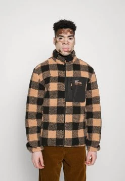 ofertas 🤩 Brave Soul LITHARO - Forro Polar - Tan / Jet Black, Hombre 😀