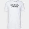 Lo mas barato 😀 Brave Soul VACCINE - Camiseta Estampada - Optic White, Hombre 💯