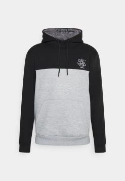 Barato 👍 Brave Soul MAREK - Sudadera - Black/grey/optic White, Hombre 🌟