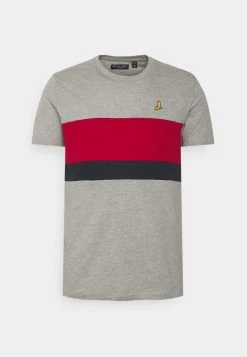 Barato ✔️ Brave Soul ALLEN - Camiseta Estampada - Light Grey, Hombre 🔔