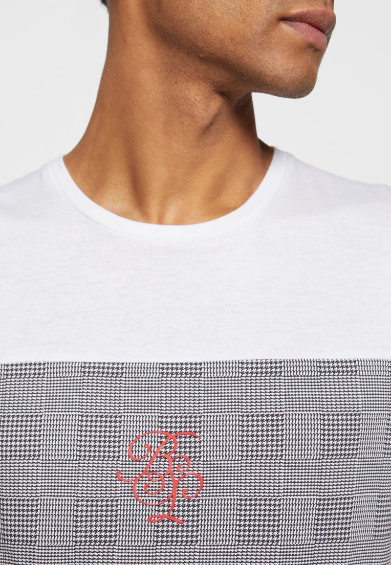 Gran venta 🔔 Brave Soul JABARI - Camiseta Estampada - Optic White/jet Black/red, Hombre 🤩 - Imagen 7