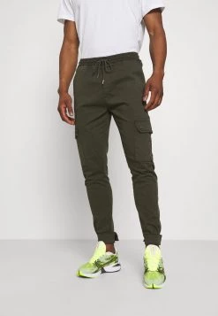 Para estrenar 🔔 Brave Soul Pantalones Cargo - Light Khaki, Hombre ⌛