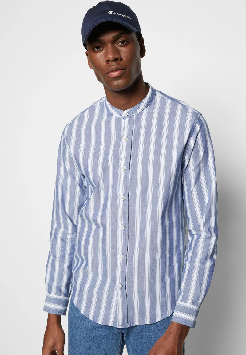 Nuevo 👍 Brave Soul RAFFAEL - Camisa - Optic White/light Blue, Hombre 😀 - Imagen 5