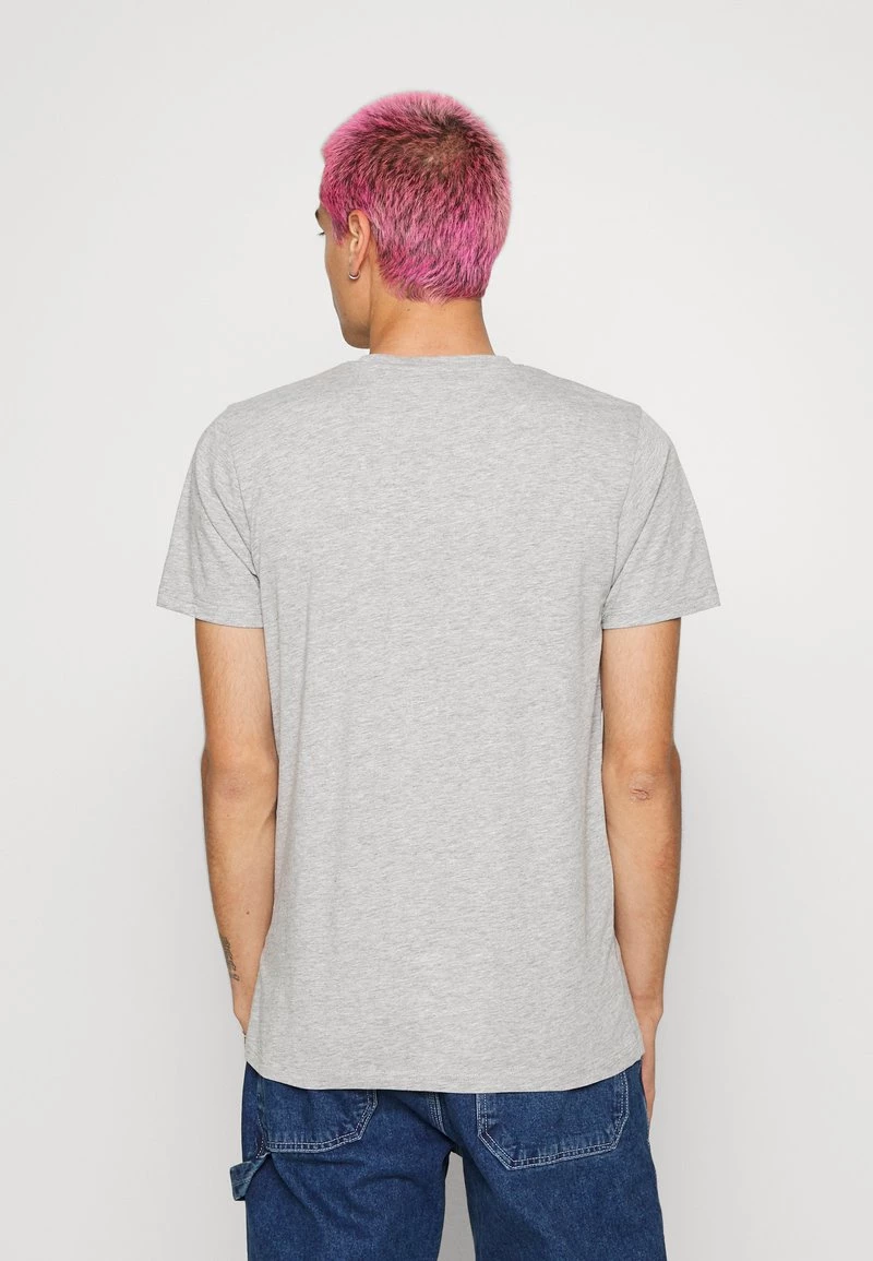 Mejor trato 🧨 Brave Soul Camiseta Estampada - Grey Marl/black, Hombre ⌛ - Imagen 3