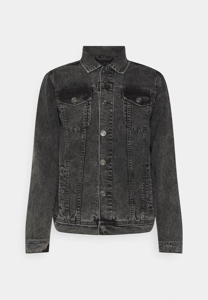 Gran venta 👍 Brave Soul CLASS - Chaqueta Vaquera - Black Denim, Hombre 🛒