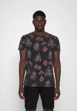 Comprar 😉 Brave Soul FALKO - Camiseta Estampada - Jet Black, Hombre 😍