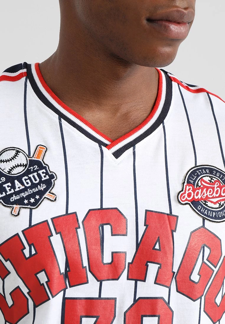 Mejor precio 🧨 Brave Soul TIGON - Camiseta Estampada - White, Hombre ❤️ - Imagen 5