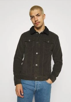 Cupón 👏 Brave Soul Chaqueta Fina - Grey/black, Hombre 😀