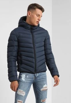 Venta al por mayor 😉 Brave Soul MJK GRANTPLAIN - Chaqueta De Invierno - Navy, Hombre 😍