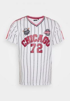 Mejor precio 🌟 Brave Soul Camiseta Estampada - White, Hombre 🔔