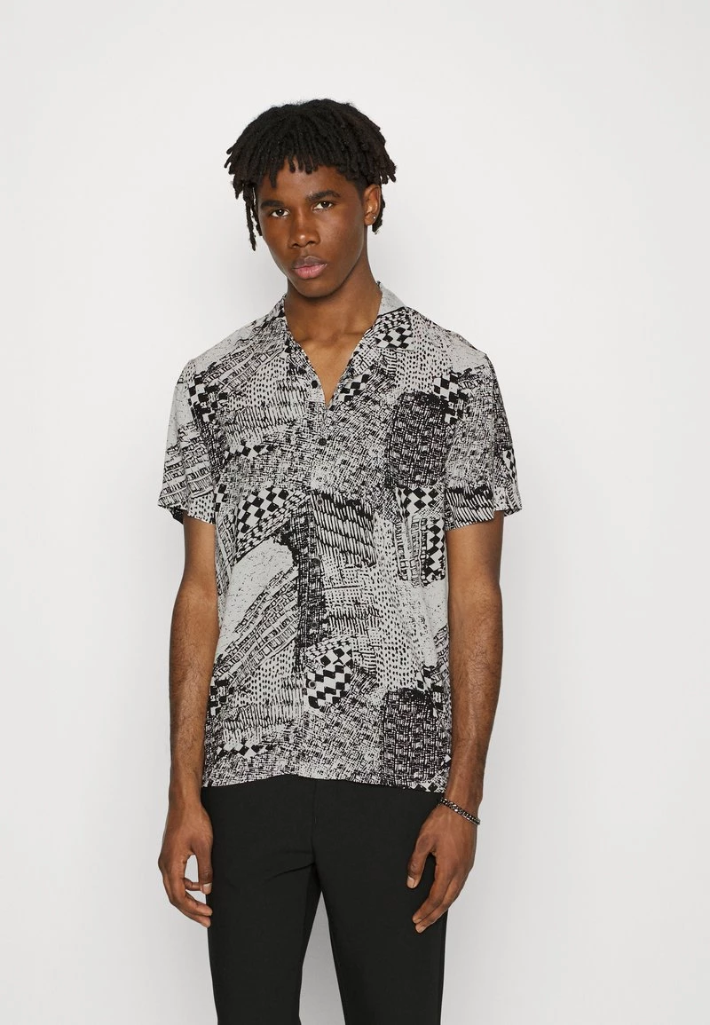 Cupón 💯 Brave Soul Camisa - White/black, Hombre ✔️