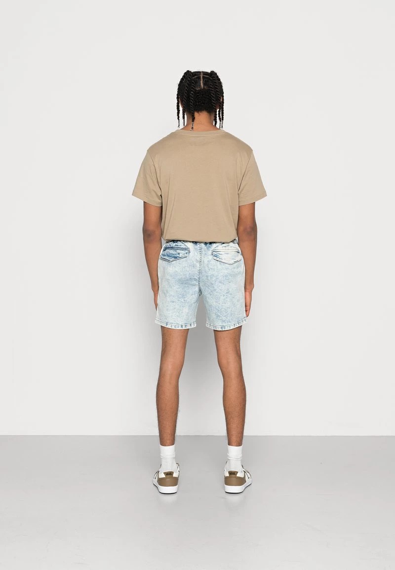 10 mejores ⌛ Brave Soul ADRIAN - Shorts Vaqueros - Blue Acid Wash, Hombre 😍 - Imagen 3