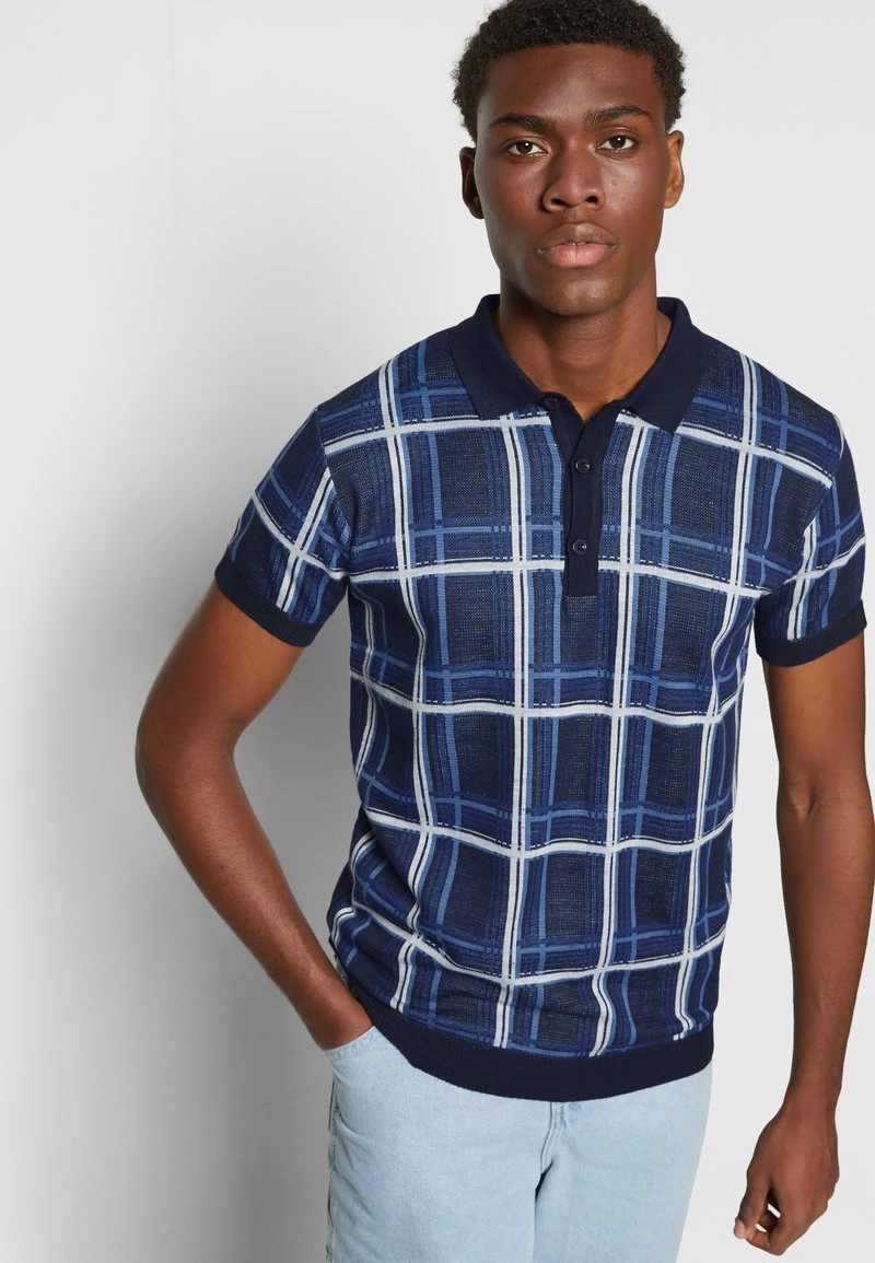 Cupón 👏 Brave Soul JAXON - Polo - Navy/ecru/blue Combo, Hombre 🌟 - Imagen 5