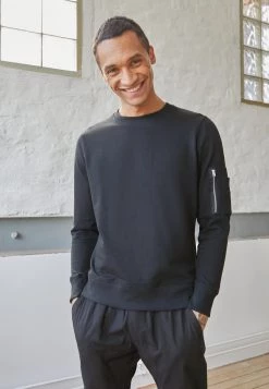 mejor venta 👍 Brave Soul Sudadera - Jet Black, Hombre ✔️