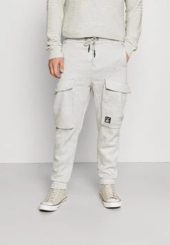 Cupón 🧨 Brave Soul Pantalones Deportivos - Light Grey Marl, Hombre 😍