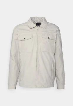 Toma de corriente 🥰 Brave Soul CARLISLESTN - Chaqueta Fina - Stone, Hombre 👏