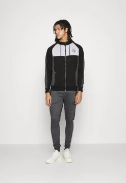 Promoción 💯 Brave Soul Sudadera - Jet Black/charcoal Marl, Hombre 🎁