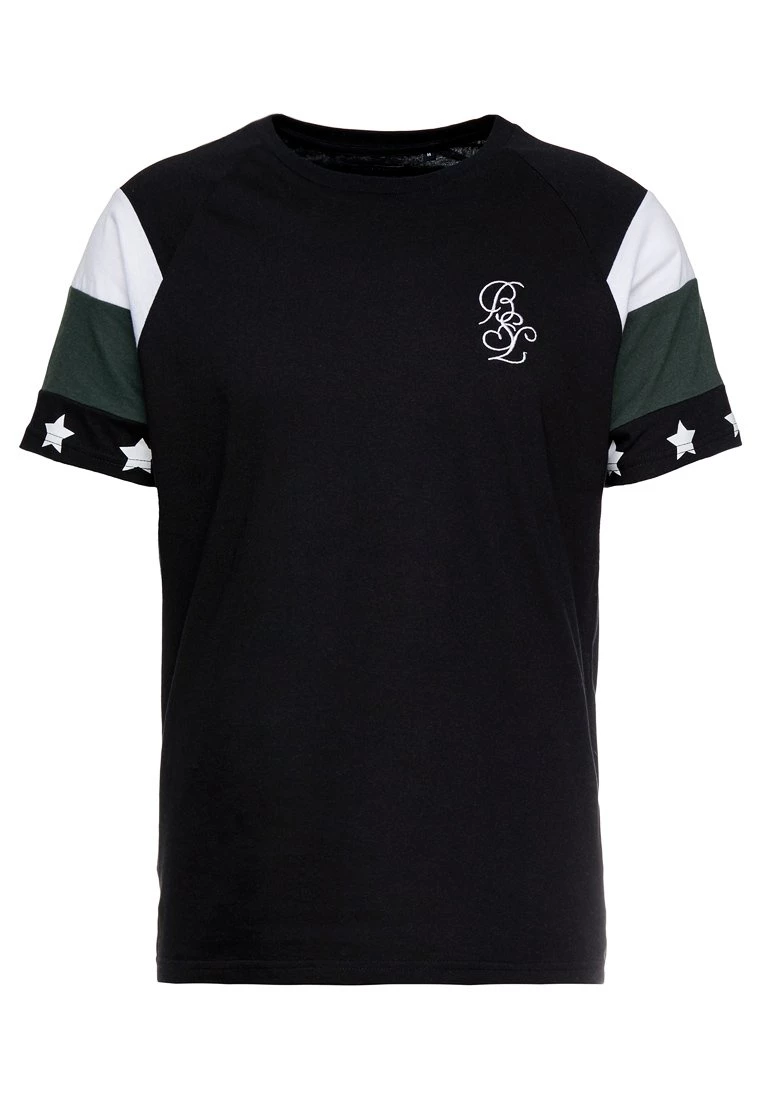 10 mejores 👏 Brave Soul STAR - Camiseta Estampada - Black Combo, Hombre ❤️ - Imagen 5