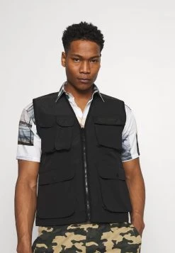 Venta express 😀 Brave Soul TRACKVEST - Chaleco - Black, Hombre 😀