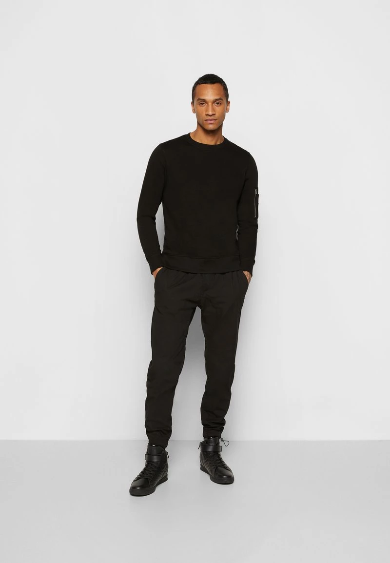 mejor venta 👍 Brave Soul Sudadera - Jet Black, Hombre ✔️ - Imagen 2